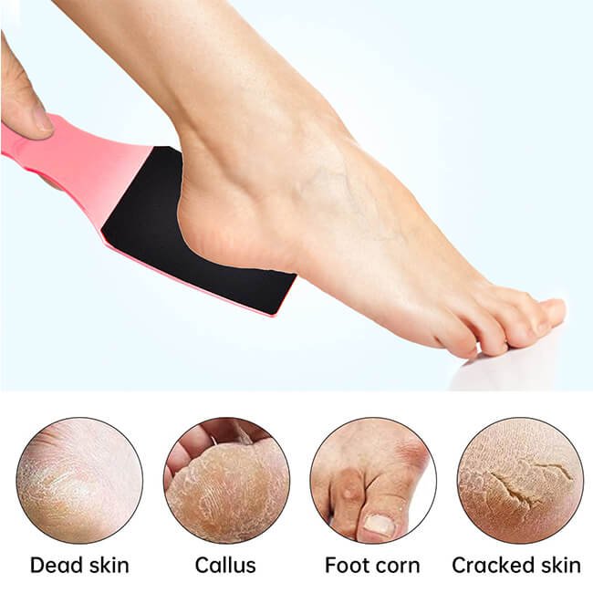 Double Sided Curved Coarse Foot Rasp