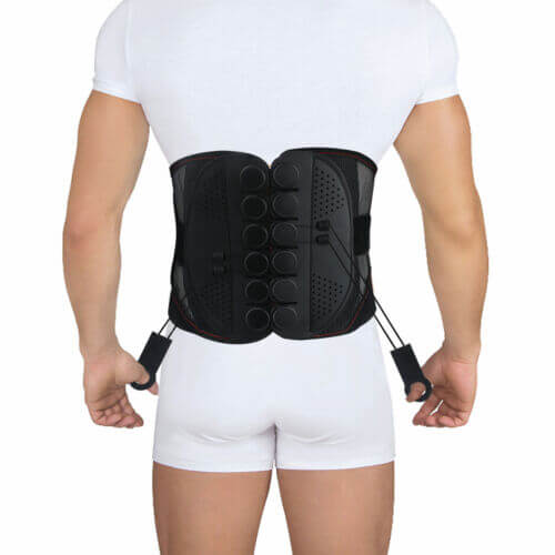 Elastic Adjustable Pulley System Breathable Mesh Belt