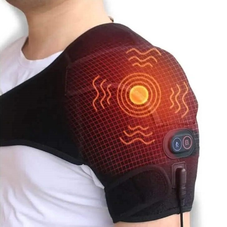 Electric Adjustable Pain Relief Heated Shoulder Brace