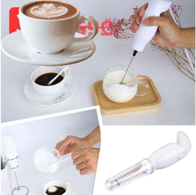 Electric Handheld Coffee Blender
