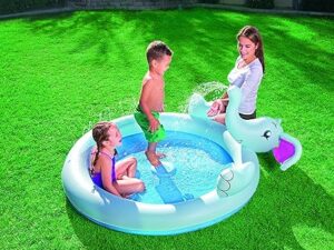 Elephant Inflatable Interactive Kiddies Pool