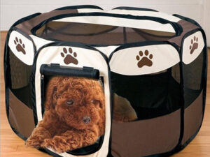 Foldable Pet Playpen For Dogs Pop Up – Indoor and Outdoor Use