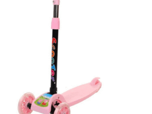 Folding Kids Scooter Tricycle Ride Toys with Flashing Light Wheels