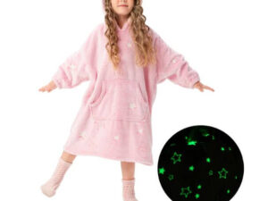 Glow In The Dark Hoodie Blanket for Kids