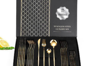 Gold Polished Stainless Steel Cutlery Set