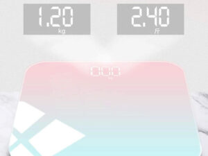 Gradient Duo Colour Portable LED Digital Bathroom Scales