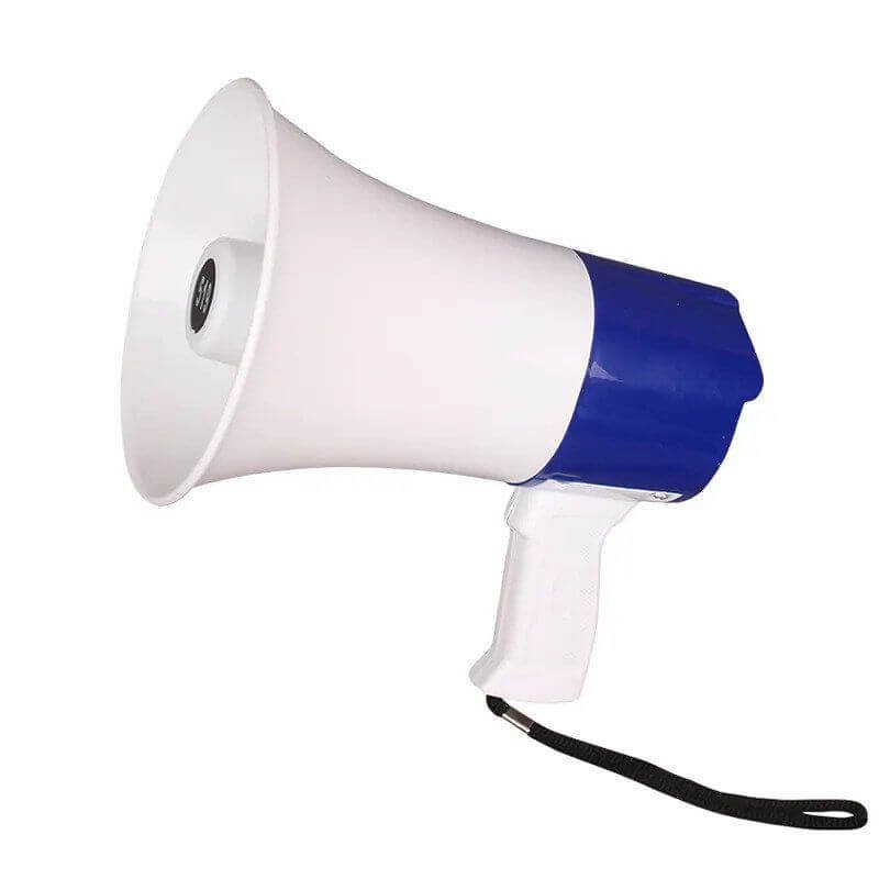 Hand-Held Loudspeaker Megaphone