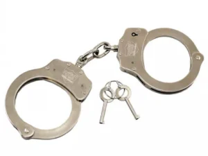 Heavy Duty Police Handcuffs with 2 Keys