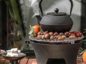 Indoor and Outdoor Tabletop Charcoal Grill Stove