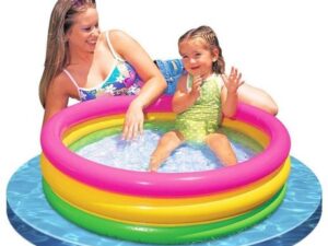 Inflatable Sunset Glow Baby Swimming Pool