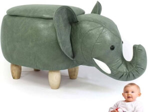 Kids Elephant Ride On Footstool