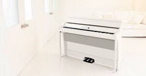 Korg G1B AIR Digital Piano with Bluetooth - Limted Edition White Ash Finish