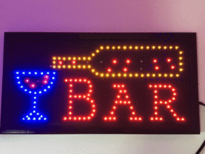 LED Bar Neon Sign Light