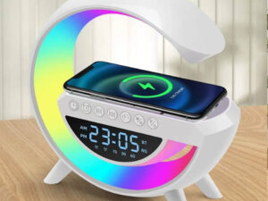 LED Wireless Charging Speaker Clock