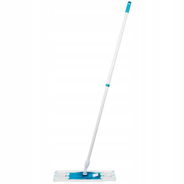 Microfibre Floor Cleaning Mop with Telescopic Handle and Rotating Head