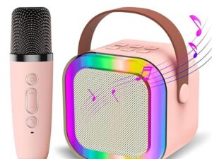 Mini Speaker Karaoke Bluetooth Wireless Portable Microphone