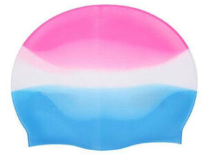 Multi-Coloured Silicone Swim Cap