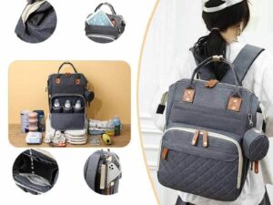 Multi-Functional Baby Diaper Bag & Bed