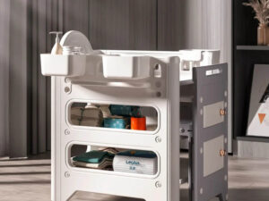 Multifunctional Bathroom Baby Pull-out Diaper-Changing Table