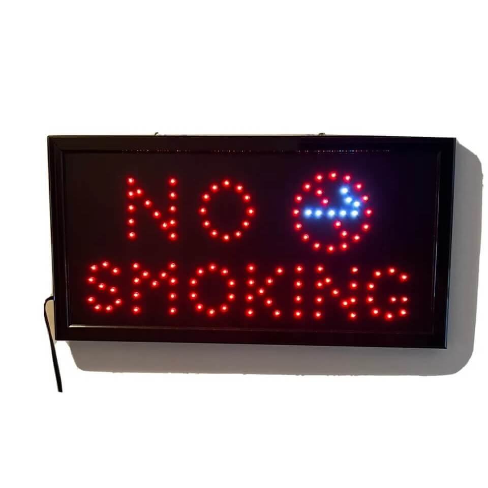 No Smoking LED Sign