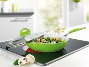 Nonstick Frypan With Glass Lid 24cm