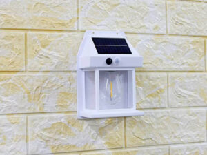 Outdoor Solar Wall Lantern