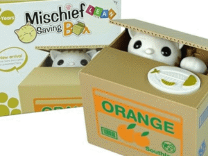 Paw Money Box Cat Piggy Bank