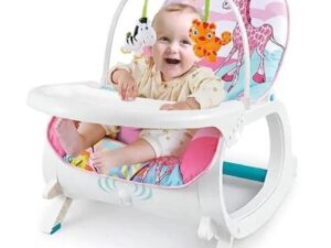 Portable Baby Rocker with Feeding Tray