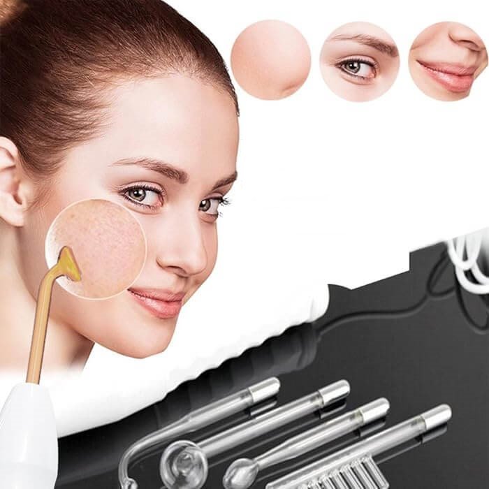 Portable High Frequency Electrotherapy Wand Device