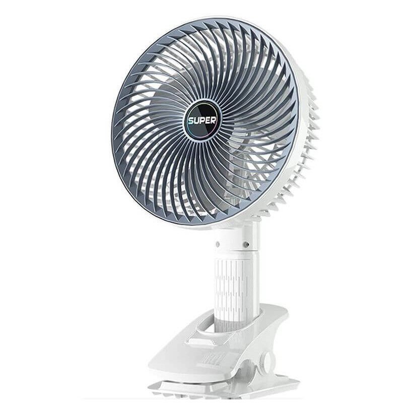 Portable Type C Rechargeable Desktop Clamp Fan