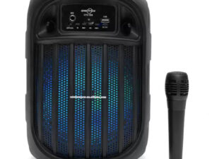 Portable Wireless 8 Inch Speaker with Microphone