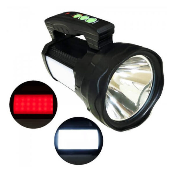 Professional 50W LED Flashlight with LED Panels