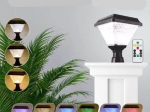 Remote Controlled Solar Powered Garden Light