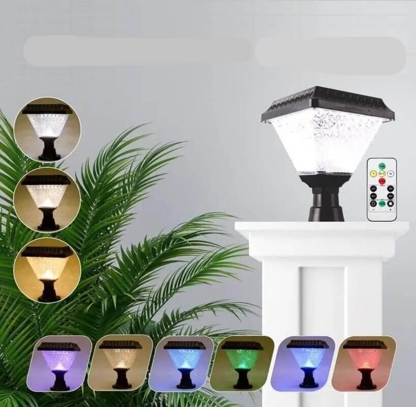 Remote Controlled Solar Powered Garden Light