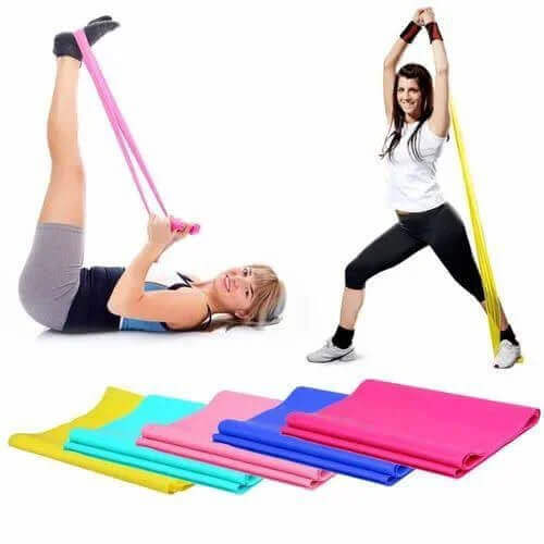 Rubber Elastic Resistance Exercise Band