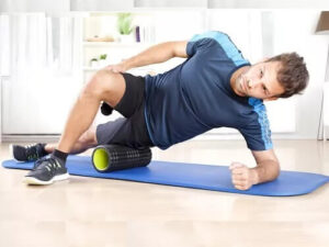 Rubber Yoga Foam Roller