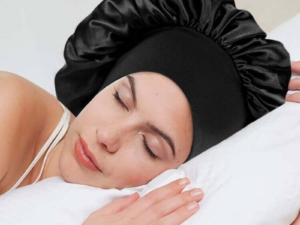 Satin Sleeping Bonnet Night Cap