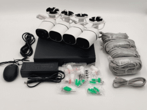 Security Camera Kit 4-Port NVR POE Full Kit