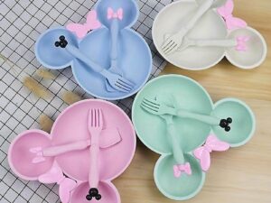 Set Of 3 Butterfly Bowl For Toddlers