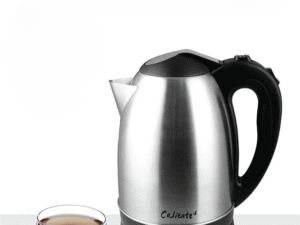 Silver Stainless Steel 2L Electric Kettle