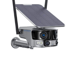 Solar 180° Dual Lens 4G WI-FI 4K Panoramic Camera