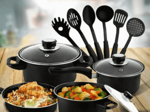Stainless Steel Cookware 13 Pieces Set