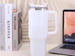 Stainless Steel Vacuum Flask with Straw 900ml