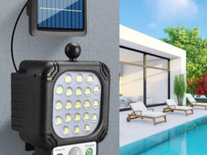 Super Bright Sensor Street Lamp With Solar Panel