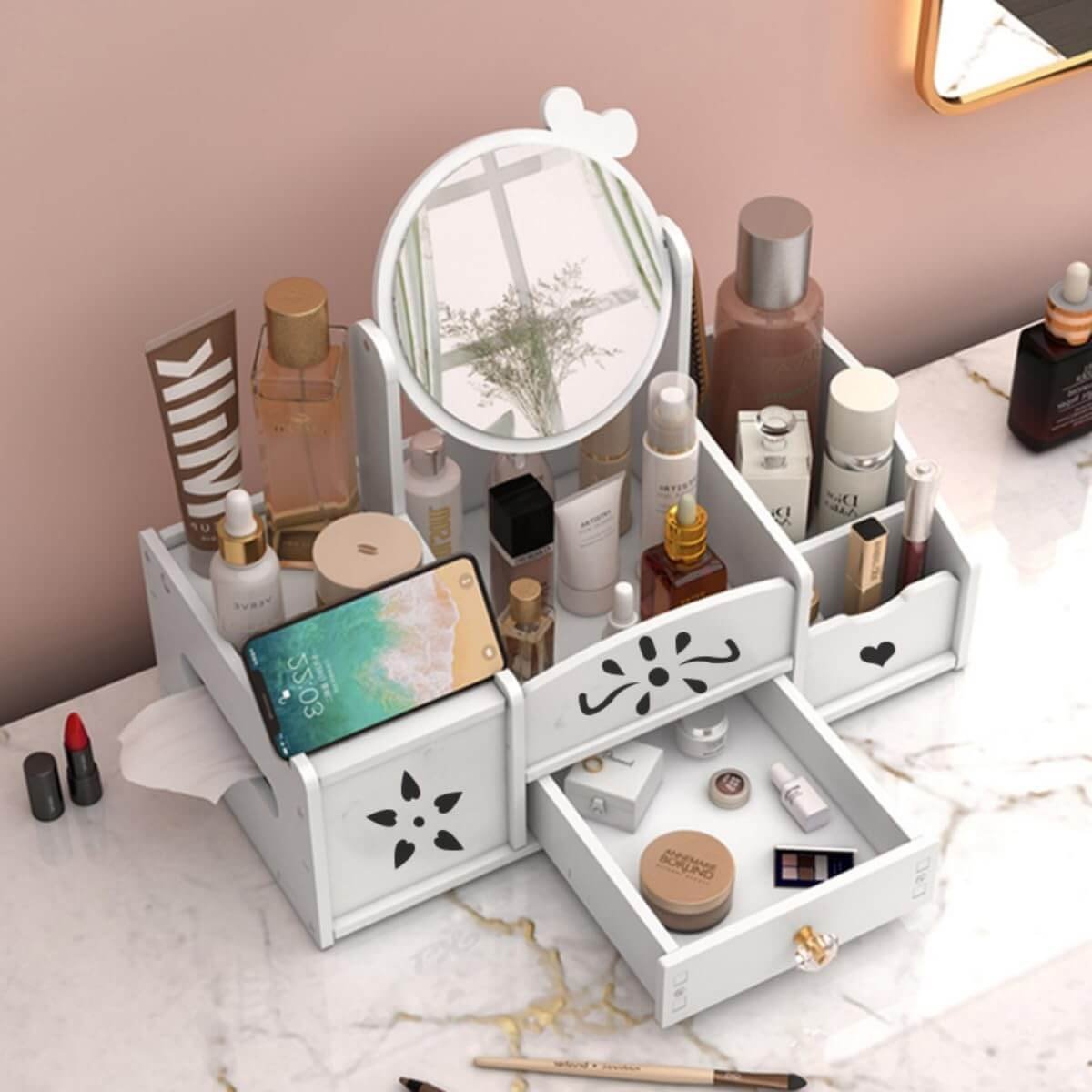 Tabletop Cosmetics Storage Box
