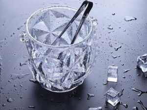 Transparent Crystal Ice Bucket