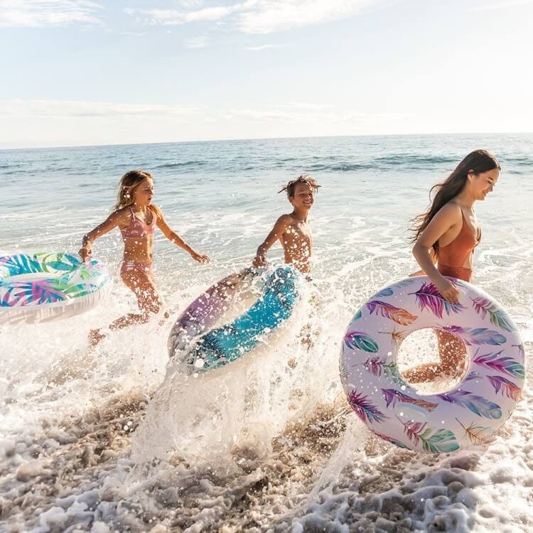 Tropical Circular Float Swim Ring
