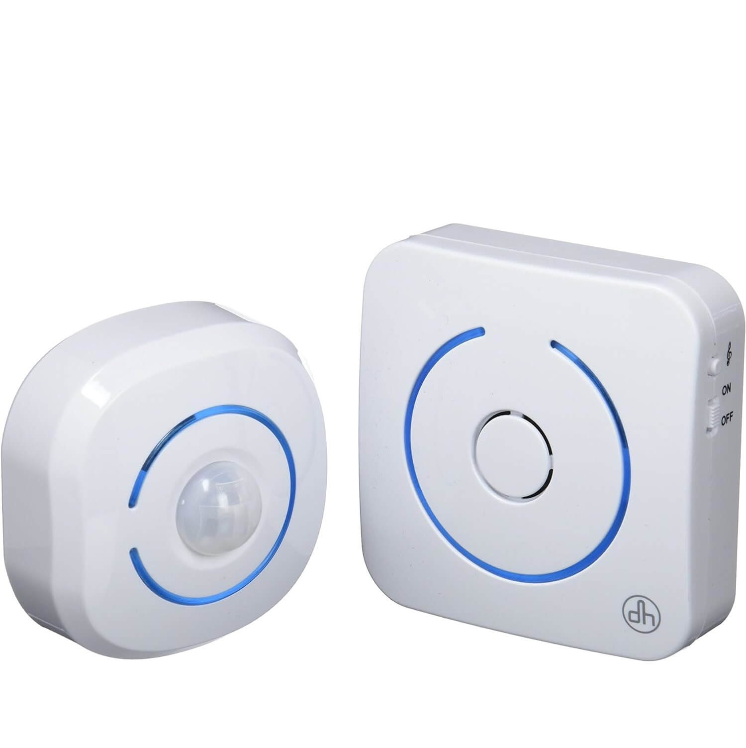 Vehicle Input Battery Alert with Infrared Motion Detection and Wireless Bell