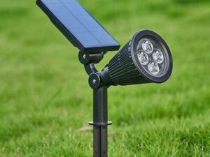 Waterproof Solar Powered Outdoor Spotlight