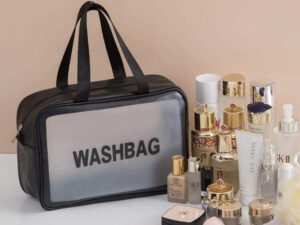 Waterproof Toiletry Bag With Handle